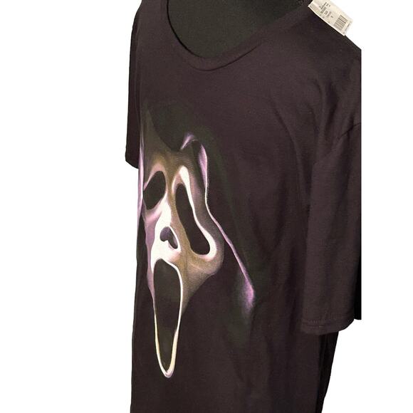 SCREAM GHOSTFACE New Black T SHIRT Men's Medium The Icon of Halloween - Picture 4 of 6